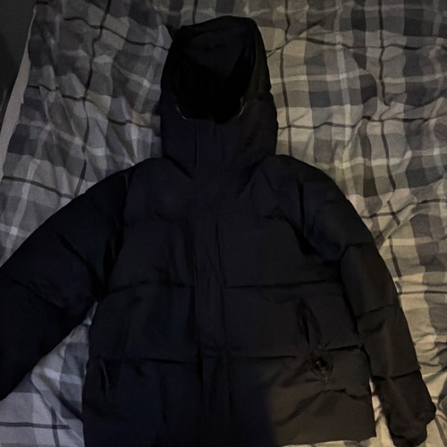 Zara men black hooded - black,