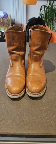 Red wing 866 leather pecos - leather,