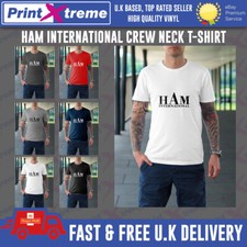 HAM INTERNATIONAL Crew Neck T