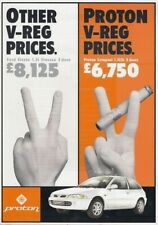 Proton Compact 1.3 LSi 1999 UK Market Single Sheet Sales Brochure
