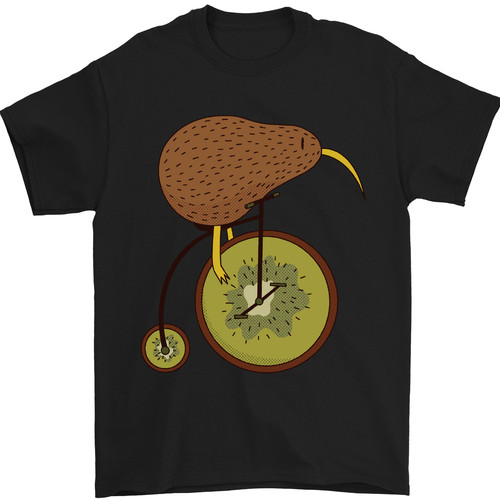 Funny cycling kiwi bicycle - kiwi,