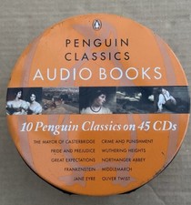 45 CD Audiobook-10 Penguin Classics  | Jane Eyre,Crime & Punishment Etc.