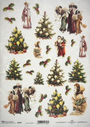 Rice paper for decoupage - rice,