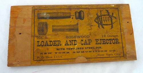 Rosewood loader cap ejector