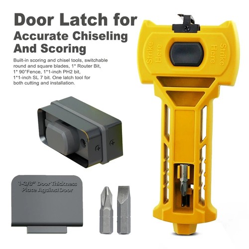 Door latch mortise - mortise, lock