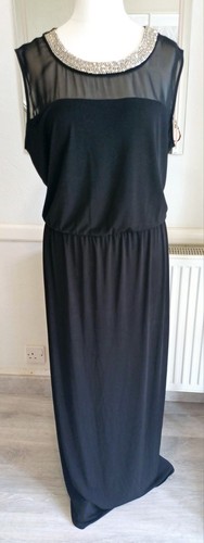 Bhs size black maxi - maxi, dress