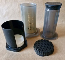 Aeropress Coffee Maker One Cup Travel Office With Filters - Good Clean Condition