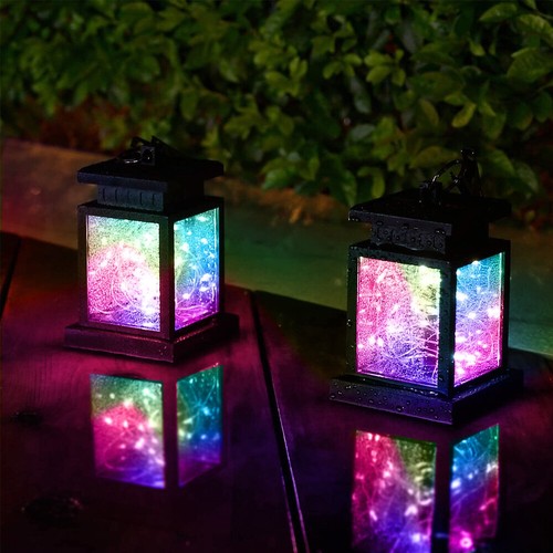 Solar powered led - powered, hanging