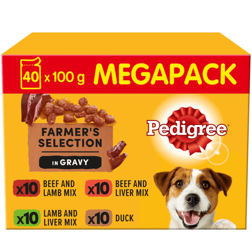 Pedigree mega pack - 40, 100g