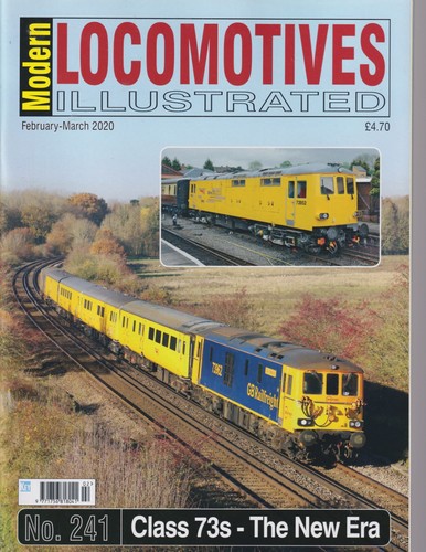 Modern locomotives illustrated - modern,