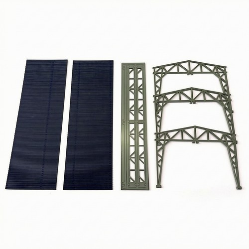 Canopy with lattice frame - with,