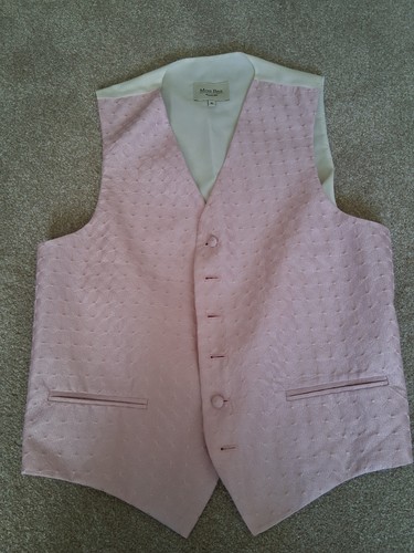 Moss bros pink waistcoat men - moss,