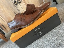 Boys Memphis One Tan Brogue Shoe Uk Size 3