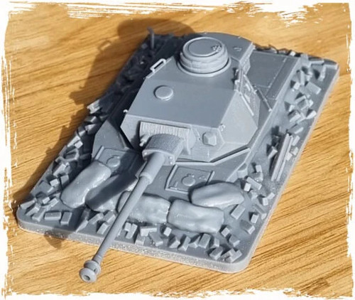 Wwii german panzerturm - german,