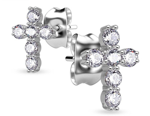 Pair cubic zirconia - cubic,