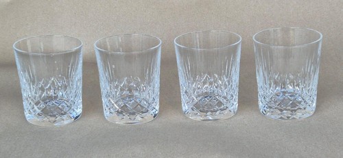 Four edinburgh crystal cut - crystal,