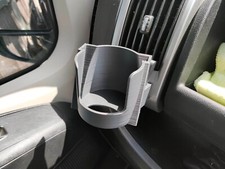 Clip-on Phone Cup Holder for