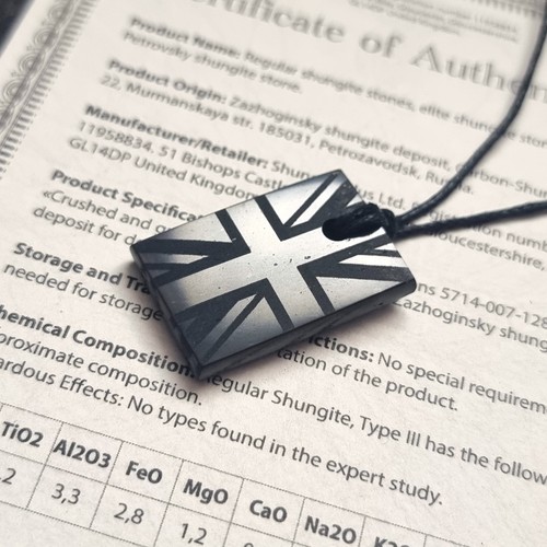 Shungite necklace emf - necklace,