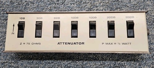 Vintage ohm step attenuator - vintage,