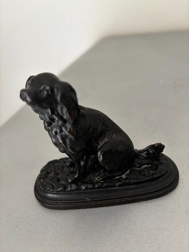 19thc bronze king - bronze,