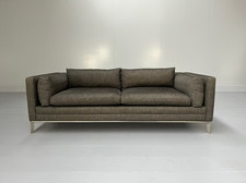 Duresta For Matthew Williamson "Minnelli" 2.5-Seat Sofa - In Brown Woven Line...