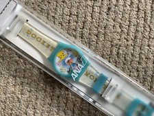 ANA Pokemon Jet Japan Airlines Watch Pikachu Mew Pocket Monsters 1999 BOXED RARE