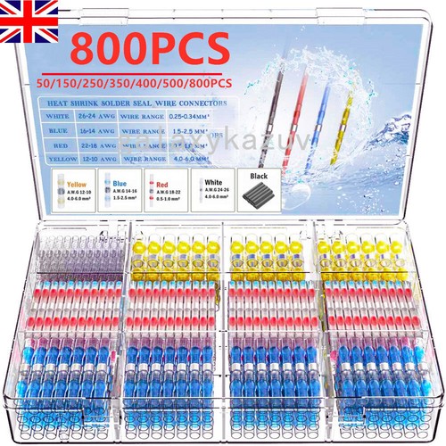 800pcs solder seal heat shrink - heat,