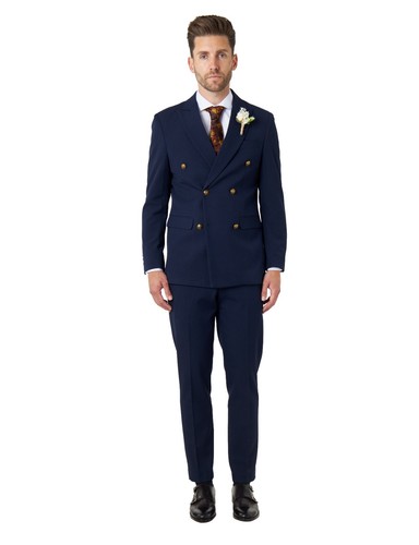 Mens double breasted piece - breasted,