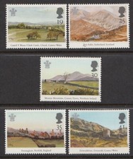 1994 Investiture Prince of Wales Paintings Art SG1810 - 1814  Unmounted Mint MNH