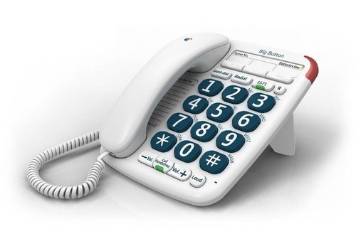 Corded big button - corded,