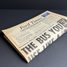 FORD TIMES JUNE 1972 / 28p