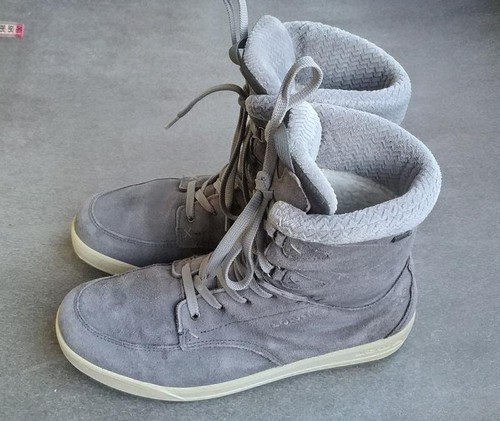 Women lowa boots grey suede - women, 40