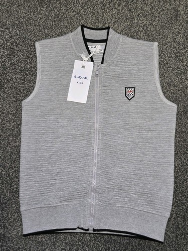 Boys knitted vest with - vest,