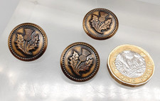 3 Vintage Copper-Tone Scottish