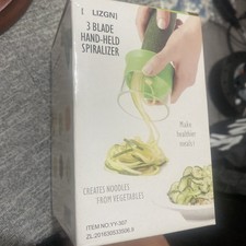 3 Blade Hand Held Vegetable Spiralizer 