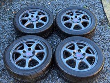 Honda Civic Integra Type R Wheels 15" EK9 DC2 Alloy Wheels with AD08RS Tyres OEM