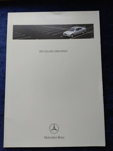 Mercedes w210 class - e-class, saloon
