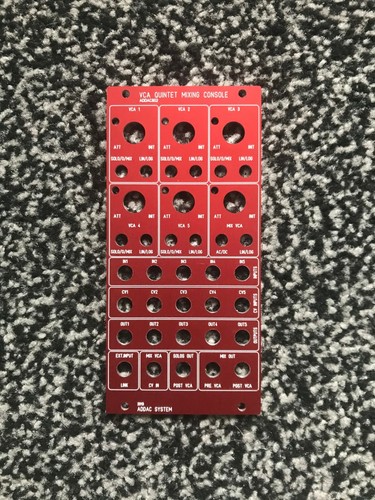 Addac vca mixing quintet - addac,