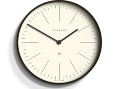 Newgate Wall Clock 40CM Mr Clarke - Large Scandi Design - Black/Off White