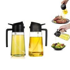2-in-1 glass Oil Spray Bottle