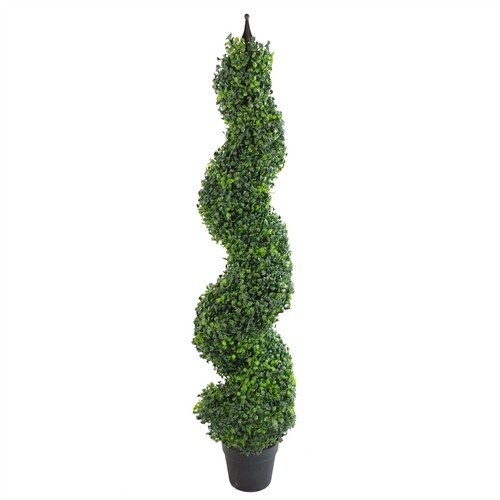 Artificial boxwood spiral - artificial,