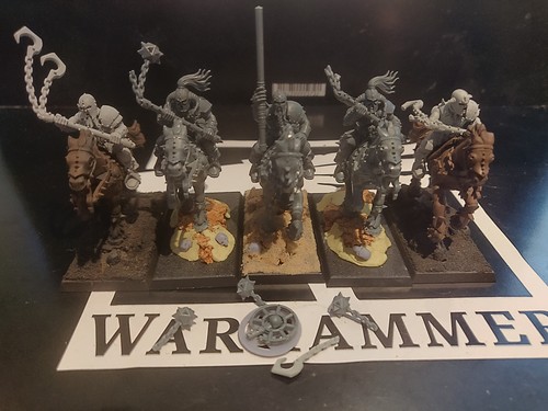 Warhammer old world warriors - old,