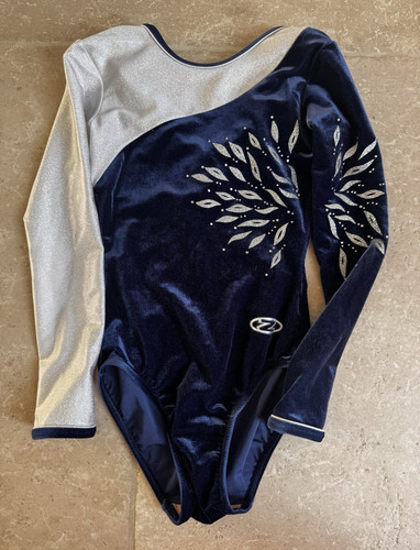 The zone navy velour silver - zone, &