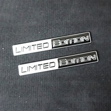 2x Silver Matte Black LIMITED