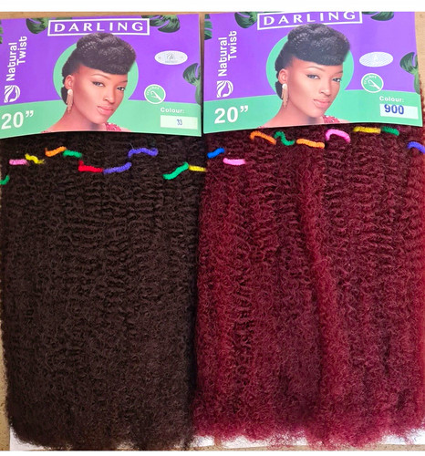 Darling natural twist - natural, crochet