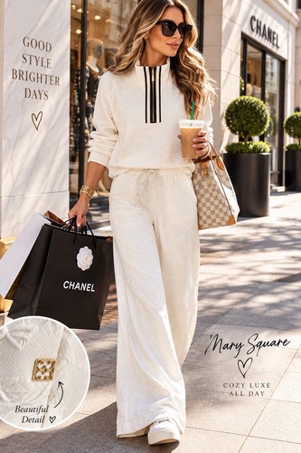Nwt mary square lula - ivory, bow