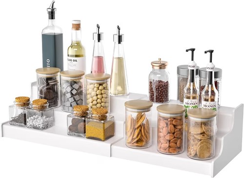 Expandable spice rack cabinet - rack,