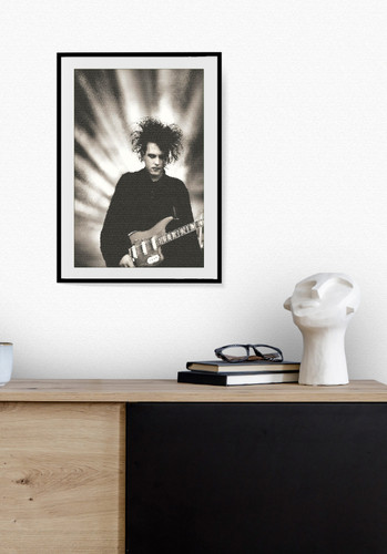 Robert smith stain - a4, glass