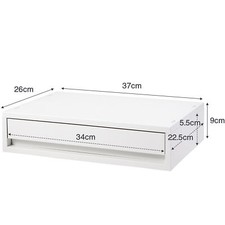 MUJI Polypropylene Case Width 37 Depth 26 Height 9cm Drawer Type 1 Piece Japan