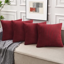 Pack of 4 Velvet Cushion